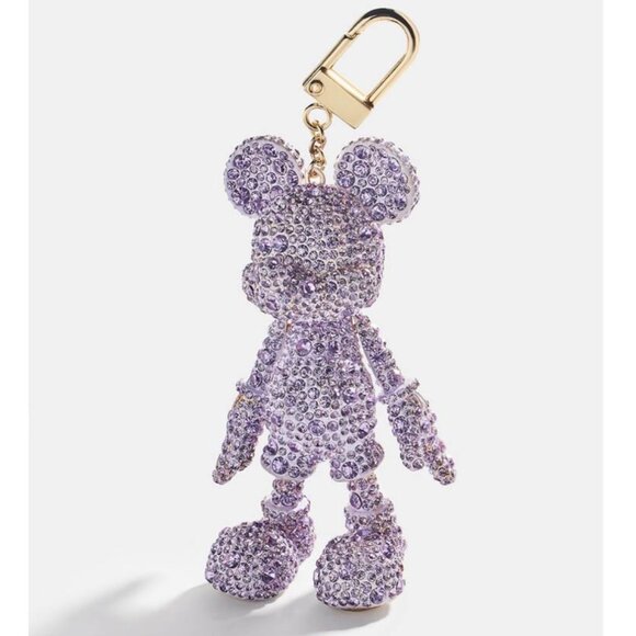 BAUBLEBAR Disney Mickey Mouse Purple Pave Crystals Bag Charm NEW WITH TAG - Picture 2 of 7